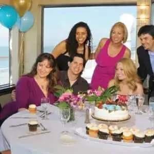 Birthday party celebration on a luxury yacht in Goa