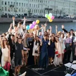 Elegant luxury yacht setup for private events in Goa