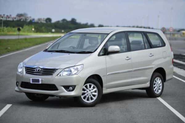 Innova car rental Goa