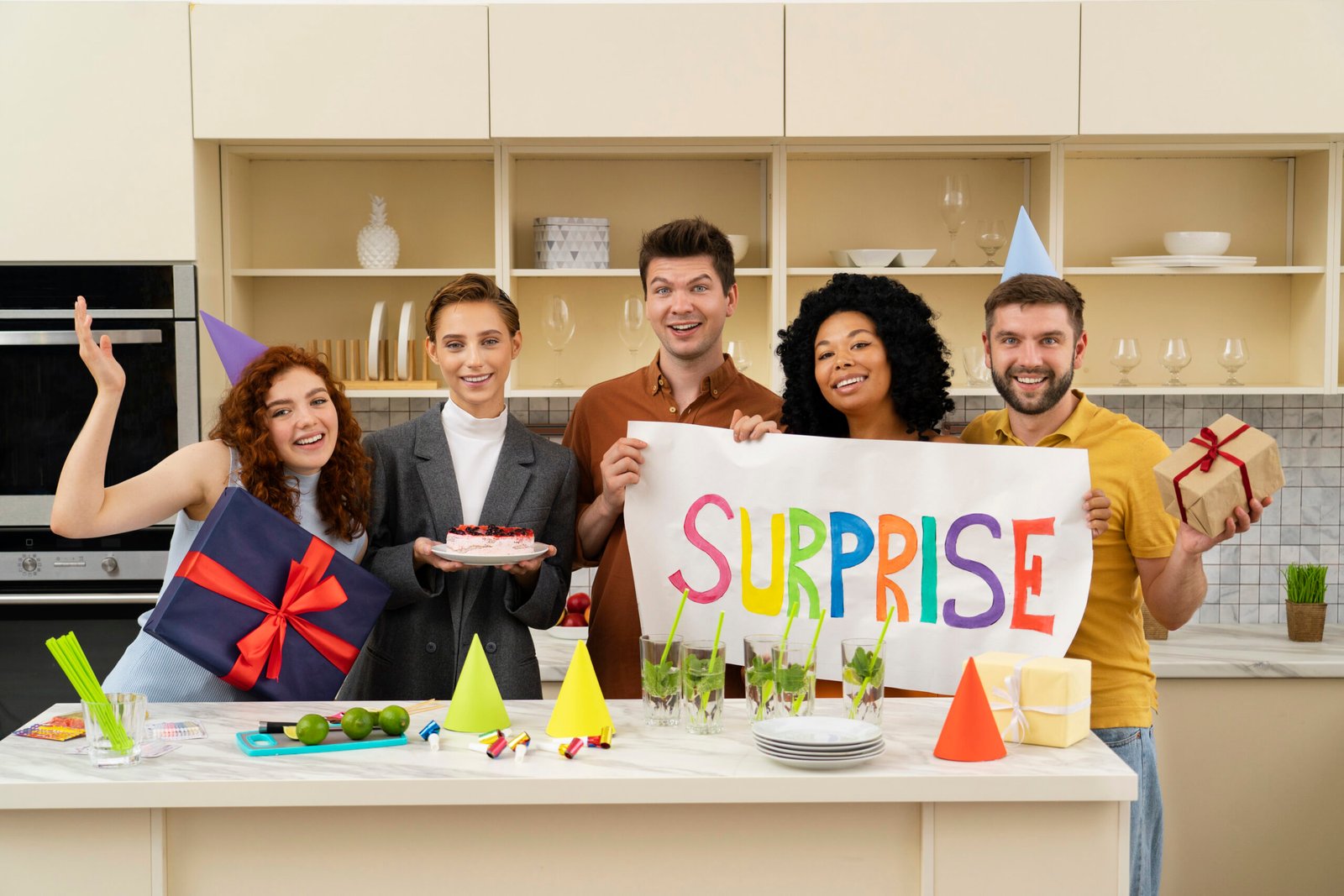 smiley-people-posing-front-view